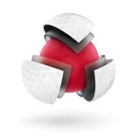 Mingi golf Wilson Staff Triad, albe, set 3 bucati