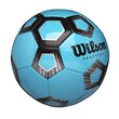 Minge fotbal Wilson Pentagon, marime 5, albastru/negru