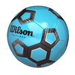 Minge fotbal Wilson Pentagon, marime 5, albastru/negru