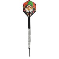 Set 3 sageti darts Sunflex AGGRESOR 18 grame, soft, varf plastic, cu portofel