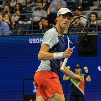 Short Nike Court Dri-FIT Slam 7 IN, Orange/White