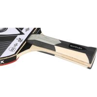 Paleta tenis de masa SUNFLEX SUPREME Soft CARBON , maner concav, burete 2.2 mm