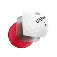 Mingi golf Wilson Staff Triad, albe, set 3 bucati