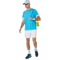 Tricou Asics Court Top digital aqua/white, L