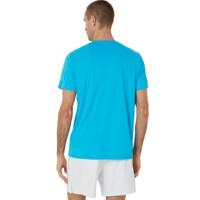 Tricou Asics Court Graphic Digital Aqua/Whitef, L