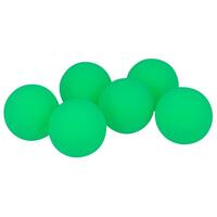Set 6 mingi tenis de masa reflectorizante Sunflex verde neon