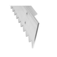 Dreptar Aluminium zimtat 80 cm