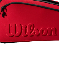 Geanta tenis Wilson Clash Super Tour 9, black/red