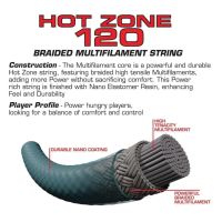 Racordaj squash Karakal Hot Zone 120, Red