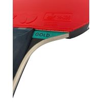 Paleta BUTTERFLY tenis de masa Dimitrij Ovtcharov GOLD, maner concav