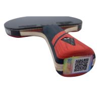 Paleta BUTTERFLY tenis de masa Dimitrij Ovtcharov BLACK, maner concav