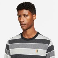 Tricou Nike Court maneca lunga, gri