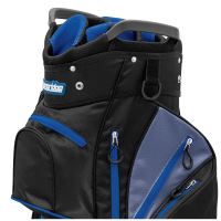 Geanta golf LONGRIDGE Executive cart, 10 inch, negru/albastru