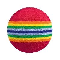 Set 6 mingi golf de antrenament LONGRIDGE din spuma, multicolor