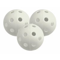 Set 12 mingi golf de antrenament LONGRIDGE din plastic, albe