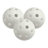 Set 32 mingi golf pentru antrenament LONGRIDGE , 20 plastic + 12 spuma, alb+galben