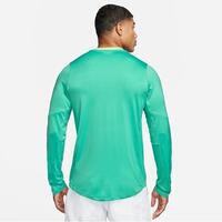 Tricou Nike Court Dri-Fit Advantage maneca lunga verde/lime 