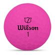 Mingi golf Wilson DUO Soft roz, set 3 buc