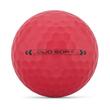 Mingi golf Wilson Duo Soft rosii 3 bucati