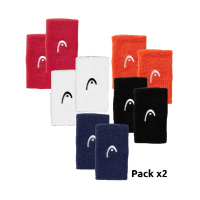 Manseta Head Dubla, Orange set 2 bucati