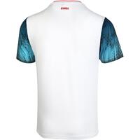 Tricou K-Swiss Hypercourt Print Crew 3, alb
