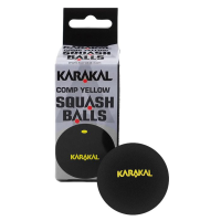 Set 2 mingi squash KARAKAL punct galben, jucatori avansati