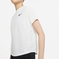 Tricou Nike Court Dri-Fit Victory Junior, alb