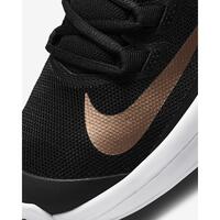 Pantofi tenis Nike Court Vapor Lite, negru/alb/bronz 