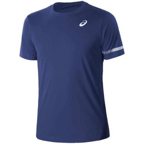 Tricou Asics Court, pentru barbati, bleumarin, M