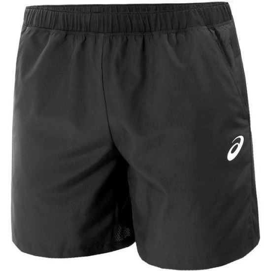 Short Asics Court 7in, pentru barbati, negru, XL