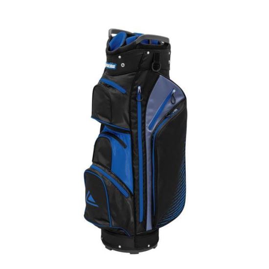 Geanta golf LONGRIDGE Executive cart, 10 inch, negru/albastru