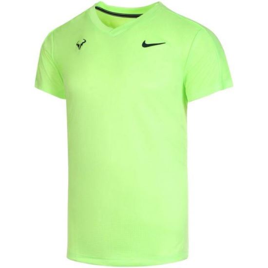 Tricou Nike Rafa Nadal Challenger, vernil