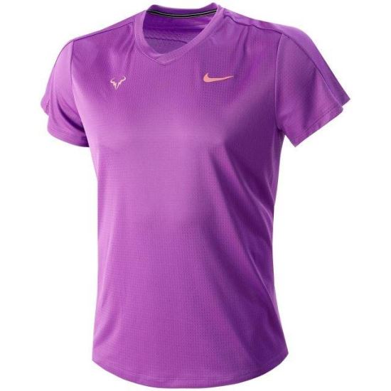 Tricou Nike Rafa Nadal Challenger, mov