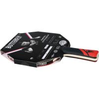 Paleta BUTTERFLY tenis de masa Dimitrij Ovtcharov BLACK, maner concav