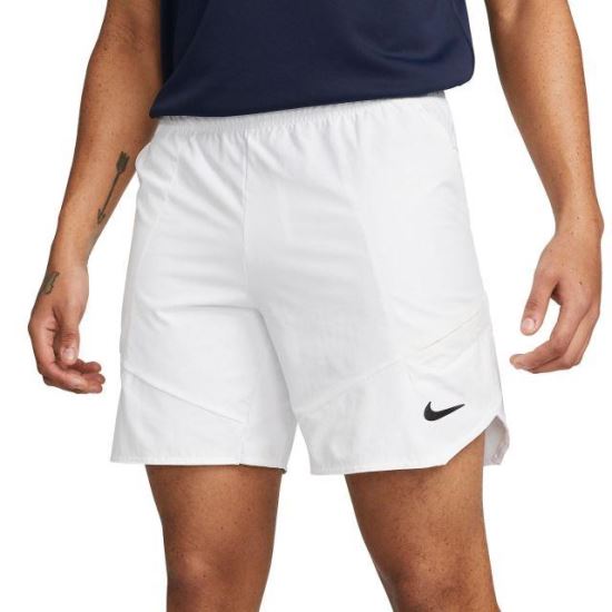 Short Nike Court Dri-Fit Advantage 7 IN, alb 
