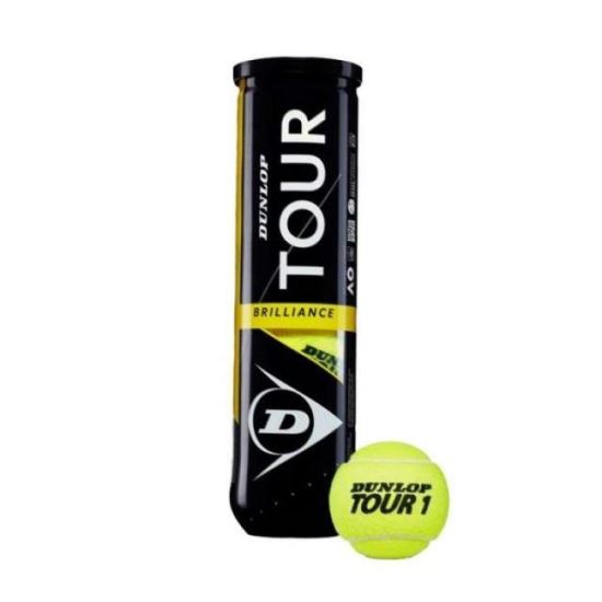 Set mingi tenis Dunlop Tour Brilliance 4 bucati