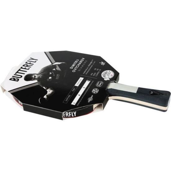 Paleta BUTTERFLY tenis de masa Dimitrij Ovtcharov DIAMOND, maner concav