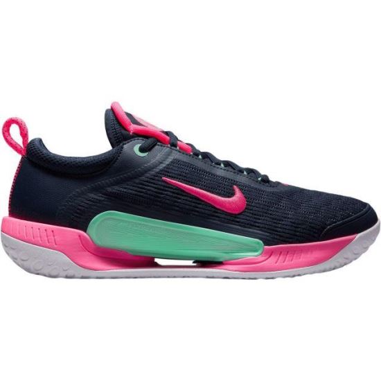 Pantofi tenis Nike Court Zoom NXT, bleumarine/roz/verde 