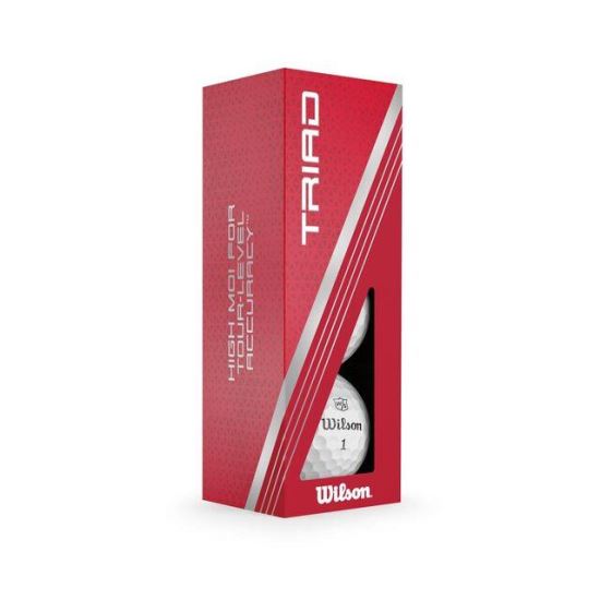 Mingi golf Wilson Staff Triad, albe, set 3 bucati