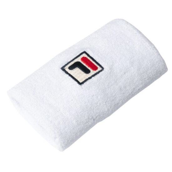 Manseta Fila Arnst Logo, alb,