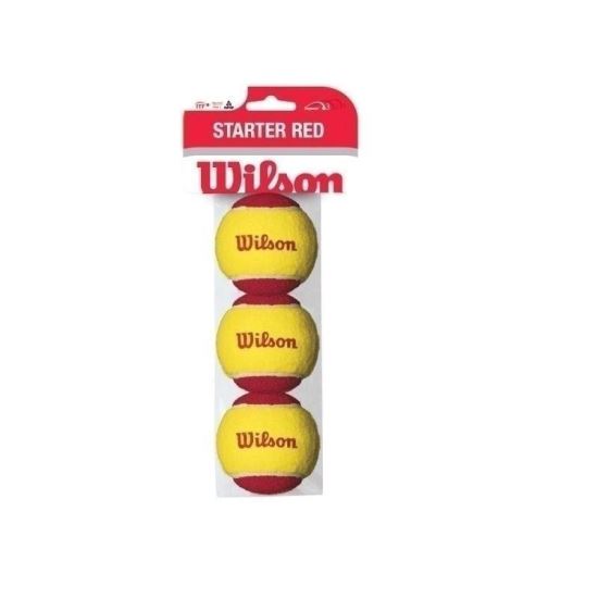 Mingi tenis Wilson Starter Red, 3 mingi