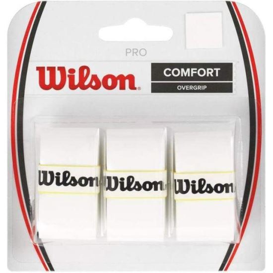 Overgrip Wilson Pro Comfort White, Set 3 buc