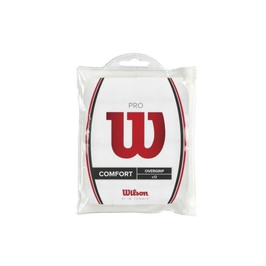 Overgrip Wilson Pro Comfort White, Set 12 buc