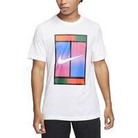 Tricou Nike Court Dri-Fit alb