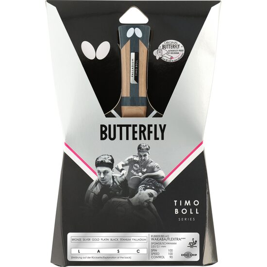 Paleta BUTTERFLY tenis de masa Timo Boll PALLADIUM maner concav