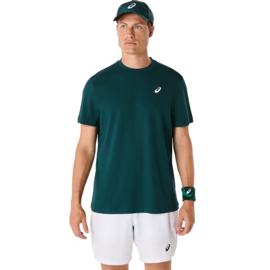 Tricou Asics Court Top verde saxon, L
