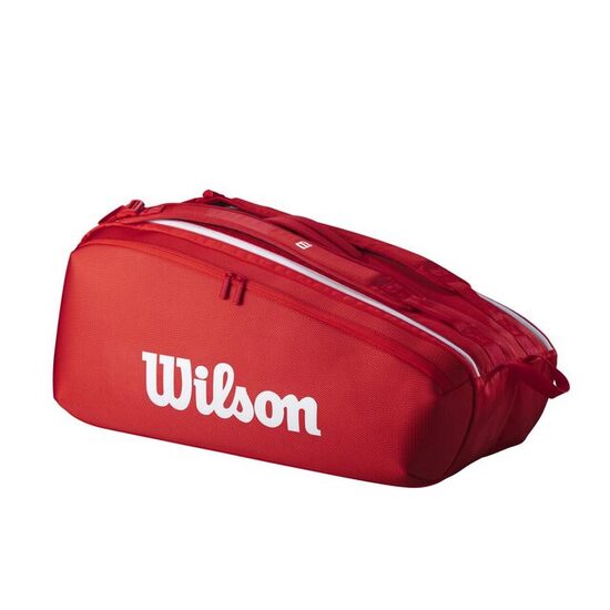 Geanta tenis Wilson Super Tour Red 9PK