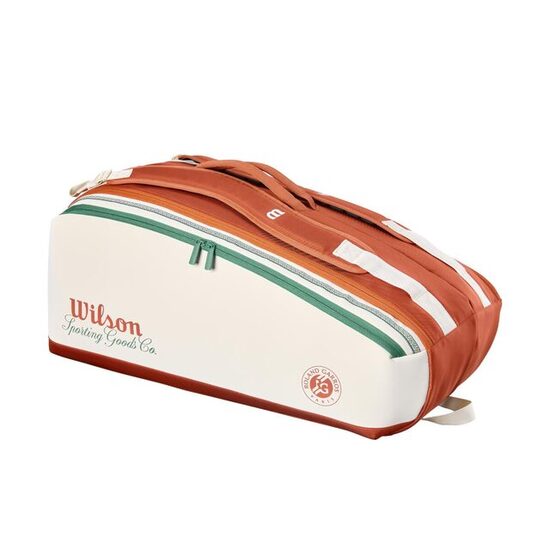 Geanta tenis Wilson Roland Garros  9 pk Cream