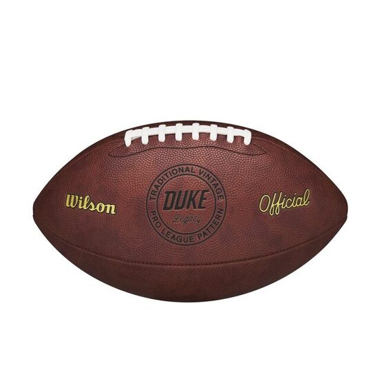 Minge fotbal american Wilson NFL DUKE Throwback maro