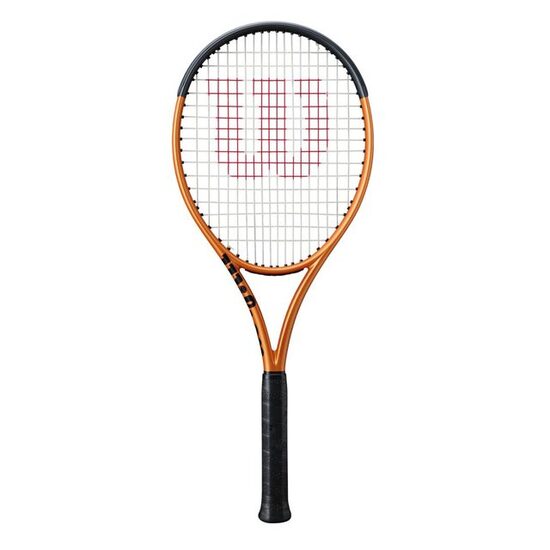Racheta tenis Wilson BURN 100LS V6.0 portocalie Maner 3